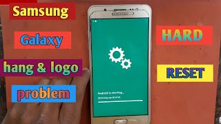 Samsung J5 610 hang and logo hard reset [upl. by Nwad]