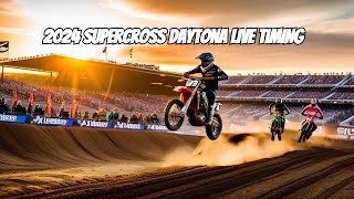 2024 Supercross Birmingham LIVE TIMING [upl. by Ecad]