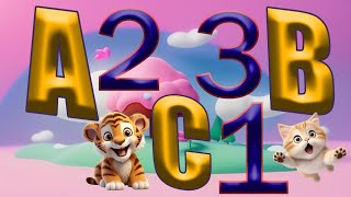 ABC and 123 learning videos for toddlers  Educational videos for toddlers  ABC and 123 learning [upl. by Pillow]