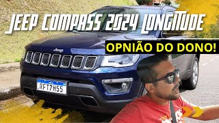 Jeep Compass Longitude 2024 Consome Muito Qual Consumo do Compass 2024 Quantos KM por Litro Faz [upl. by Lowenstein]