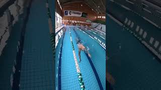 Freestyle swimming smoothly🏊🏻‍♀️ swimming explore sports [upl. by Seely]