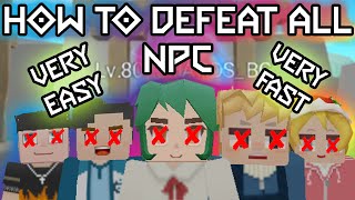 HOW TO DEFEAT ALLANY NPC IN TRAINERS ARENA  BLOCKMAN GO BMGO BLOCKMANGO FUNNY [upl. by Elolcin]