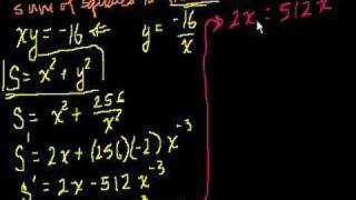 Optimization with Calculus 1 [upl. by Kepner]