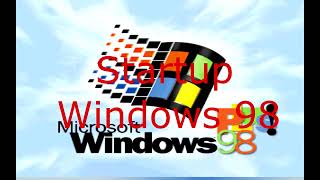 Classic 2023 Windows 98 Plus Startup Sounds [upl. by Eilliw]