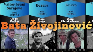 Bata Živojinović  Filmografija I deo [upl. by Joete]