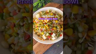 Protein rich salad healthysalad foodshorts healthyfood saladrecipe salads proteinsalad short [upl. by Aicilak515]