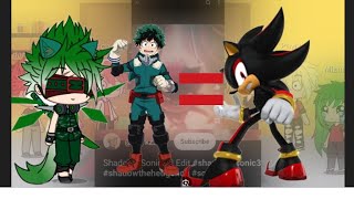 MHA react to deku as shadow [upl. by Egas185]