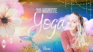 20 Minute Yoga Release Hamstrings and Glutes [upl. by Dnomsed]