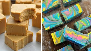 3 Easy Vegan Fudge Two Ingredient Dessert [upl. by Edyak]