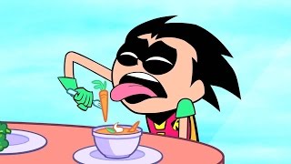 Teen Titans Go  quotVegetablesquot clip [upl. by Rakabuba]