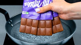 Just add Milka chocolate to boiling water It is eaten until the last piece [upl. by Burr]