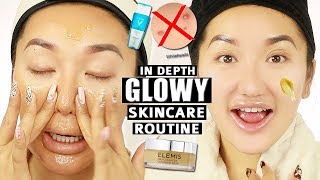 GET UNREADY WITH ME ACCUTANE IN DEPTH SKINCARE ROUTINE  DRY DULL SKIN [upl. by Sion]