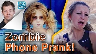 Zombie Phone Prank  Jack Vale [upl. by Nadeen]