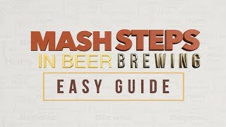 Mash steps in beer brewing easy guide [upl. by Kciremed]