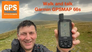 How to use a Garmin GPSMAP 66s  Walk and Talk [upl. by Rehm]