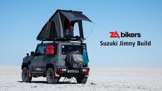 ZA Bikers x AluCab Jimny Build [upl. by Yeca586]