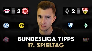 Bundesliga Prognose  17 Spieltag Tipps amp Vorschau  202324 [upl. by Nivan575]