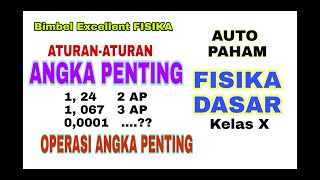 FISIKA DASAR KELAS X  ANGKA PENTING [upl. by Oriel]