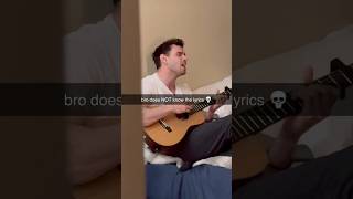 bro does NOT know the lyrics 💀 chappellroan shorts youtubeshorts [upl. by Mccutcheon232]