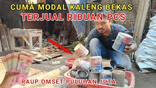 CUMA MODAL KALENG BEKAS RAUP OMSET SAMPAI JUTAAN RUPIAH  BIKINNYA GAMPANG BANGET [upl. by Talie]