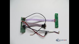 Driver Board for LCD G084SN05 V9 with VGA function substitute [upl. by Mcwilliams]