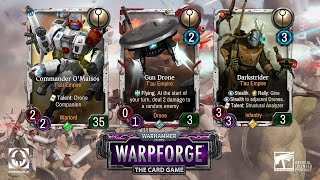 Drone Onslaught  Commander OMaisos Drone Deck  Warhammer 40000 Warpforge [upl. by Cerveny]