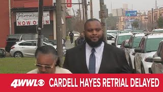 Delay in Cardell Hayes retrial [upl. by Yniffit749]