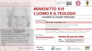 Benedetto XVI luomo il teologo Leredità di Joseph Ratzinger [upl. by Mariquilla]