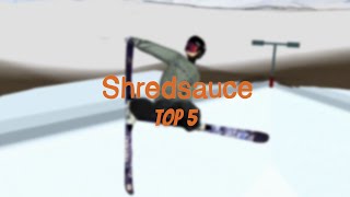 Shredsauce Top 5  My subscribers are INSANE [upl. by Sinylg]