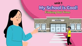 WE CAN3term3Unit1 My School is CoolFinding Out Timeإنجليزي الصف الثالث الفصل الدراسي الثالث [upl. by Poppo]