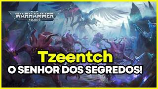 TZEENTCH O Deus do Chaos e dos segredos em Warhammer 40k chaos war40k [upl. by Melone441]