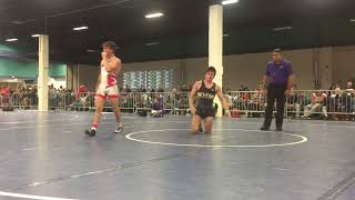 Part 33 2017 Super 32 Challenge Wrestling Tournament Round 1  Justin Grant FL [upl. by Nassir533]