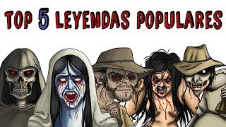 TOP 5 LEYENDAS POPULARES  Draw My Life La Llorona Patasola El Silbón La Santa Compaña El Pombero [upl. by Eecats]