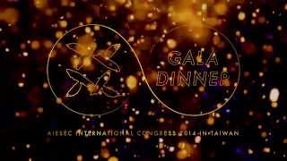 IC2014 Taiwan  Gala dinner opening video [upl. by Eiggep441]