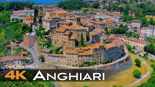 ANGHIARI 🇮🇹 Drone 4K Aerial  Tuscany Italy [upl. by Katzir]