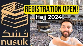 HAJJ 2024 Registration is NOW OPEN hajj [upl. by Lamek799]