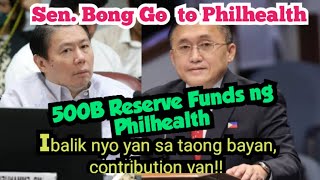 Philhealth na wala namang benepisyong napapalaIBALIK NYO SA TAONG BAYAN ang PERA news BongGo [upl. by Nettle]