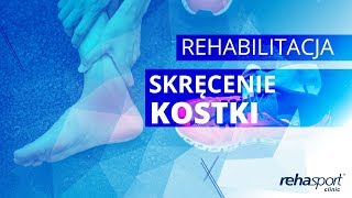 Skręcenie kostki  rehabilitacja [upl. by Luedtke]