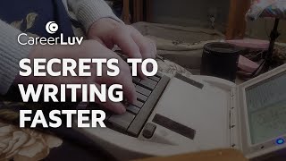 Secrets to Writing Steno Faster [upl. by Boot177]