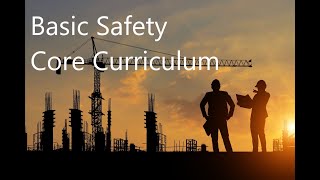 Basic Safety Lecture  NCCER Core Curriculum [upl. by Akienaj]