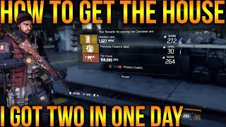 THE DIVISION 18  HOW TO GET THE HOUSE  THE BEST WEAPON IN THE GAME [upl. by Yddeg]