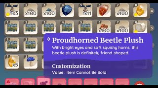 A PROUDHORNED STAG BEETLE PLUSHIE THEORY  PALIA  CRAFTED COMFORTS UPDATE  QUICK VIDEO [upl. by Christoffer756]