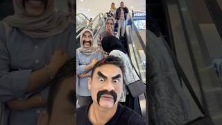 funny mustache woman prank😂 prank filters funnyprank laugh fypviral [upl. by Amre]