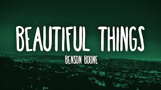 Benson Boone  Beautiful Things Lyrics [upl. by Maris]