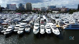 Palm Beach International Boat Show 2019  By Drone [upl. by Donaldson]