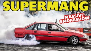 Carnage  Supermang Smokes Out Motorfest [upl. by Eimrej]