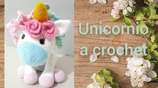 Unicornio amigurumi parte 4 patas y cuerno  Teji2Sindi ♥ [upl. by Ralyks]