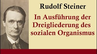 Rudolf Steiner  AD 8083 Der Weg zur Rettung des deutschen Volkes [upl. by Havens]