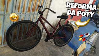 COMPREI UMA BIKE VELHA PRA FAZER UM PROJETINHO NELA  volte com a reforma [upl. by Ethel]