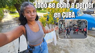 Esto nos pasó por los apagones EN CUBA no pudimos salvarlo Así estamos en CUBA en fin de año [upl. by Earized]